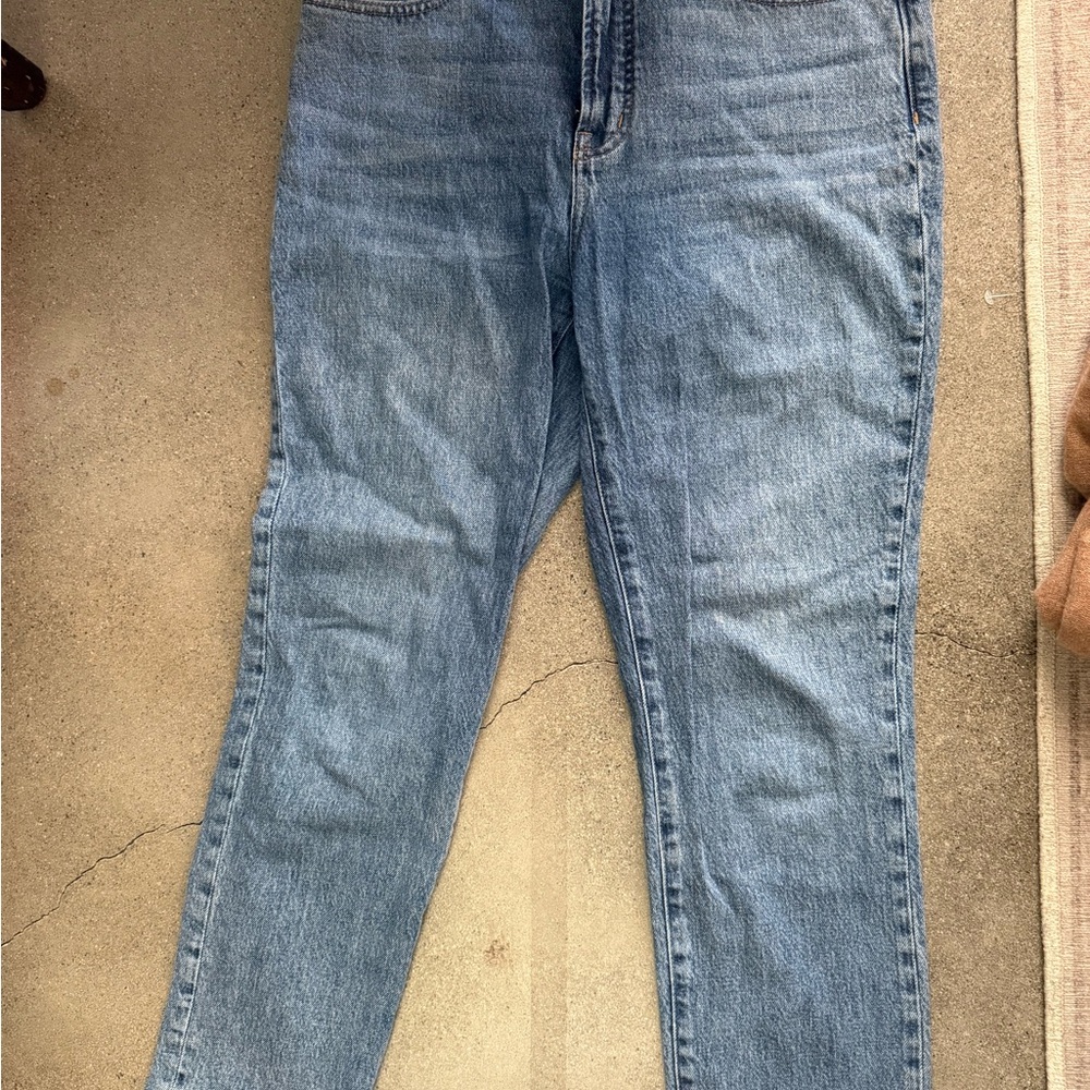 Madewell Light Blue Straight Leg Jeans
